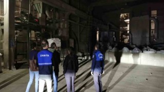 Kesteldeki fabrikalara gece şok baskın
