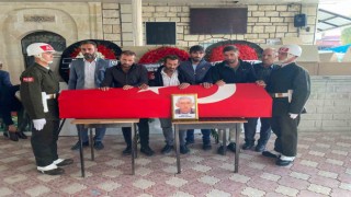 Kıbrıs gazisi son yolculuğuna uğurlandı