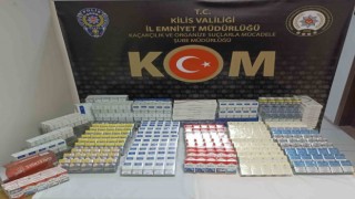 Kiliste 2 bin 385 paket kaçak sigara yakalandı