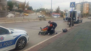 Kırıkkalede motosiklet devrildi: 1 yaralı