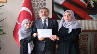 Kız Kuran Kursu öğrencileri arasında resim ve şiir yarışması düzenlendi