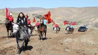 Kökbörü Türkiye Şampiyonasının ilki Ercişte düzenlendi