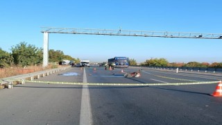 Konyada çekici ile motosiklet çarpıştı: 1 ölü