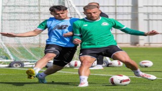 Konyasporda Hatayspor maçı hazırlıklarını devam ediyor