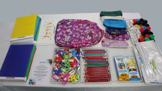 Küçükçekmecede 3 bin öğrenciye kırtasiye malzemesi desteği