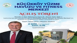 Küçükköy yüzme havuzu ve fitness merkezi hizmete açılıyor
