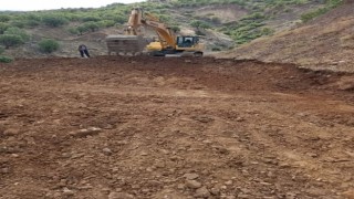 Kulpta heyelan sonrası temizlik çalışmaları devam ediyor