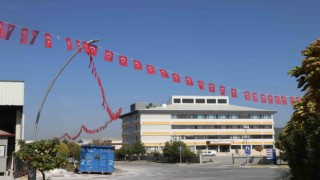 Kütahya OSB bayraklarla süslendi