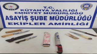 Kütahyada 189 şahıs ve 72 aracın sorgusu, GBT kontrolü ve denetimi yapıldı