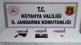 Kütahyada jandarmanın uyuşturucu operasyonu