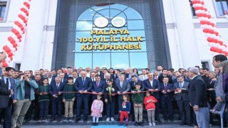 Malatya 100. Yıl Halk Kütüphanesi hizmete açıldı