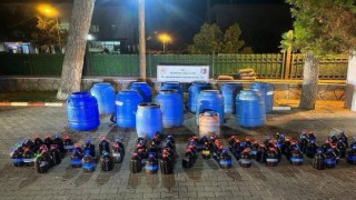 Manisa Jandarmasından kaçak şarap operasyonu