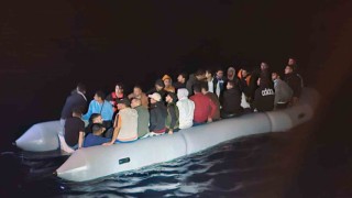 Marmariste 45 düzensiz göçmen kurtarıldı
