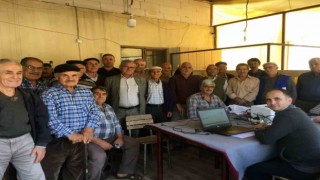 Menteşe Ziraat Odası hizmeti çiftçinin ayağına taşıdı