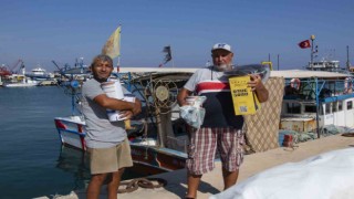 Mersin Büyükşehir Belediyesinden balıkçılara malzeme desteği