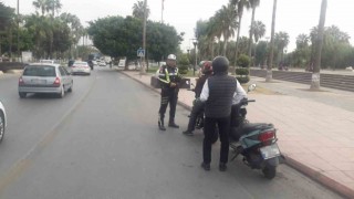 Mersinde kural ihlali yapan sürücülere ceza yağdı