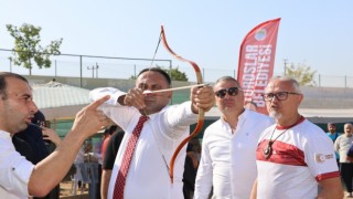 Mersinde Türk Okçuluğu Kupası ve Kurumlararası Futbol Turnuvası başladı