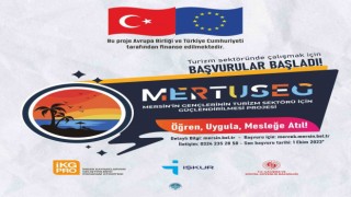 Mersinin gençleri MERTUSEG ile turizm sektörüne atılacak