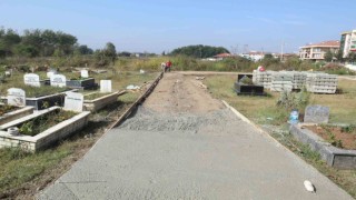 Mezarlığa giriş artık daha kolay olacak