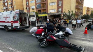 Milasta motosikletler çarpıştı: 2 yaralı