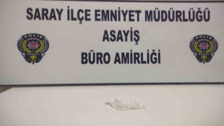Motosiklet sürücüsünün üzerinden uyuşturucu çıktı