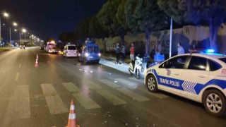 Motosikletli kurye kazada yaşamını yitirdi