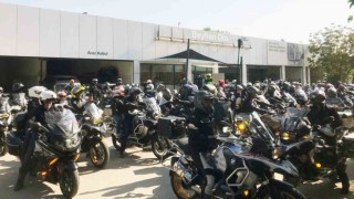 Muğlada Cumhuriyetin 100üncü yılı, 100 motorcuyla kutlandı