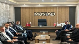 MÜSİAD Düzce yönetimi Vali Aslanı ağırladı