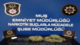 Muşta uyuşturucu operasyonu: 4 gözaltı
