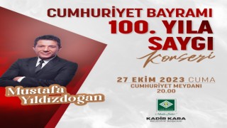 Mustafa Yıldızdoğan’dan Osmaniye’de 100.Yıla Saygı Konseri