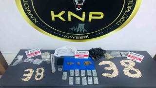 Narkotik ekipleri Kayseride uyuşturucuya geçit vermiyor