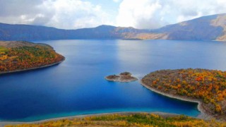 Nemrut Kalderasında sonbahar güzelliği
