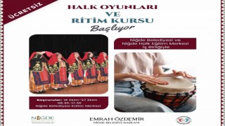 Niğdede Ritim ve Halk Oyunları Kursu başlıyor