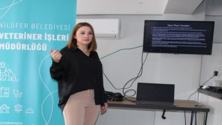 Nilüfer Veteriner İşleri Müdürlüğü çalışanlarına hayvan hakları eğitimi