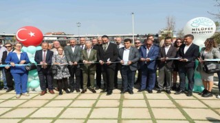 Nilüferde sağlık çalışanlarına adanan park hizmete açıldı