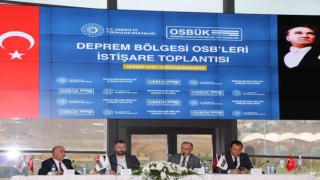 OSBÜK deprem bölgesindeki OSBlerle buluştu