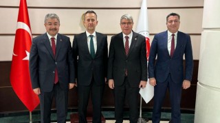 Osmaniye Heyeti, Savunma Sanayi Başkanı'nı Ziyaret Etti