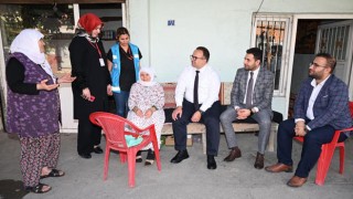 Osmaniye'de 100 Yaşındaki Hastalar Ziyaret Edildi