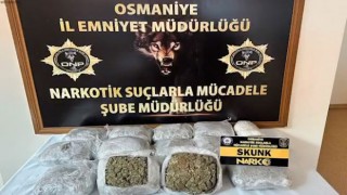 Osmaniye'de 10.050 kilo Skunk Maddesi Ele Geçirildi