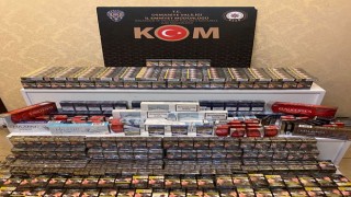Osmaniye'de 1015 Paket Gümrük Kaçağı Sigara Ele Geçirildi