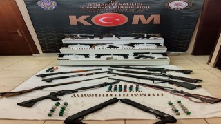 Osmaniye'de 26 kişi silah ve mühimmat kaçakçılığından yakalandı