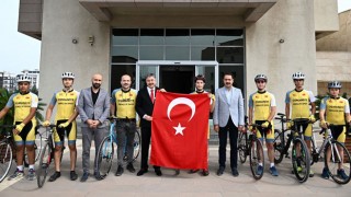 Osmaniye'de bisikletçiler 29 Ekim'de zirveye bayrak dikecek