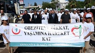 Osmaniye'de Dünya Yürüyüş Günü Yürüyüşü Gerçekleşti