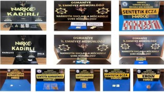 Osmaniye'de Uyuşturucu Operasyonları Devam Ediyor