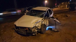 Otomobil ile tanker çarpıştı: 1 yaralı