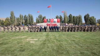 Patnos Jandarma Komando Alayından Afrine uğurlama töreni