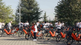 Pedallar cumhuriyetin 100. yılı için çevrildi