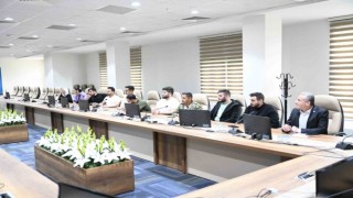 Rektör Savaş, Filistinli öğrencilerle bir araya geldi
