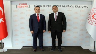Rektör Topal, TÜRKPATENT Başkanı Duraka çalışma ziyaretinde bulundu