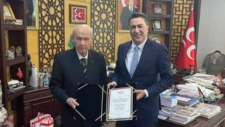 Rektör Uzun, MHP Liderini Ziyaret Etti